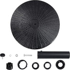 Yaheetech 22 lbs Heavy Duty Outdoor Umbrella Base 18" Round Patio Umbrella Stand Market Umbrella Base for Garden & Lawn, Black - Image 6