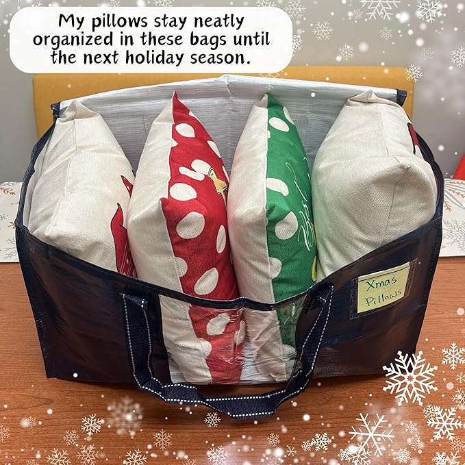 VENO 2 Pack Moving Bags, Comforter and Blanket Storage Bags - Image 2