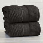 NY Loft 100% Cotton 2 Pack Bath Sheet Towel Set | Extra Large Oversize Bath - Image 8
