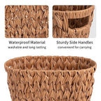 GRANNY SAYS Wicker Trash Can, Bathroom Trash Can - Image 4