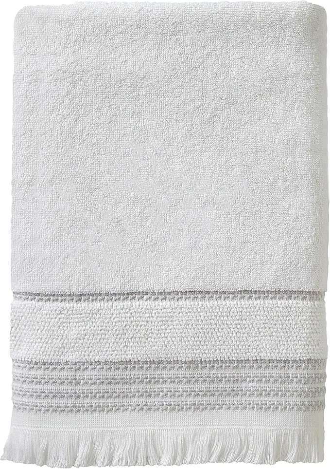 SKL Home Casual Fringe Bath Towel Set by SKLHomebySaturdayKnightLtd