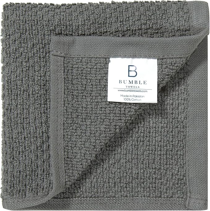 Bumble Towels Premium Dish Cloths 12"x12" | 100% Natural Ring Spun Cotton Tea - Image 6