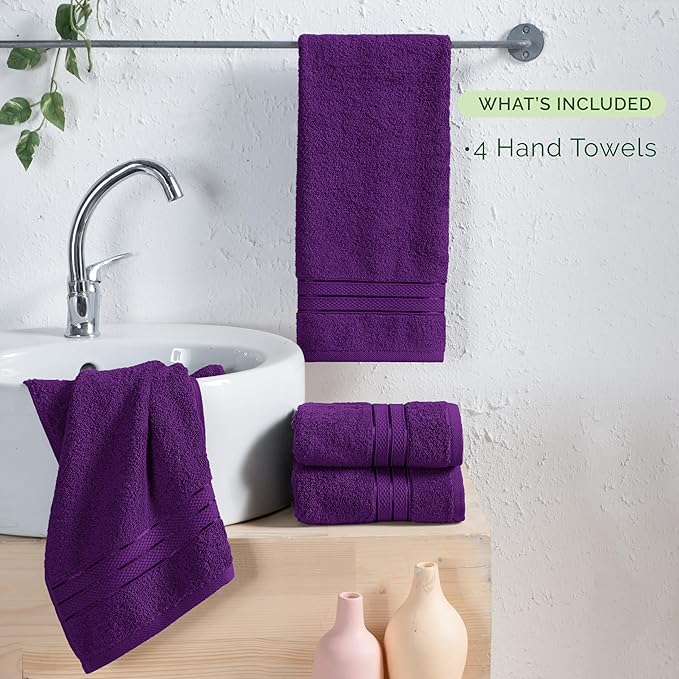 Elegant Comfort Three Line Popcorn Towel Set - Image 4