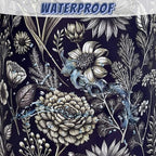 Vintage Floral Flowers Laundry Hamper Foldable Oxford Cloth Cute Laundry Basket - Image 4