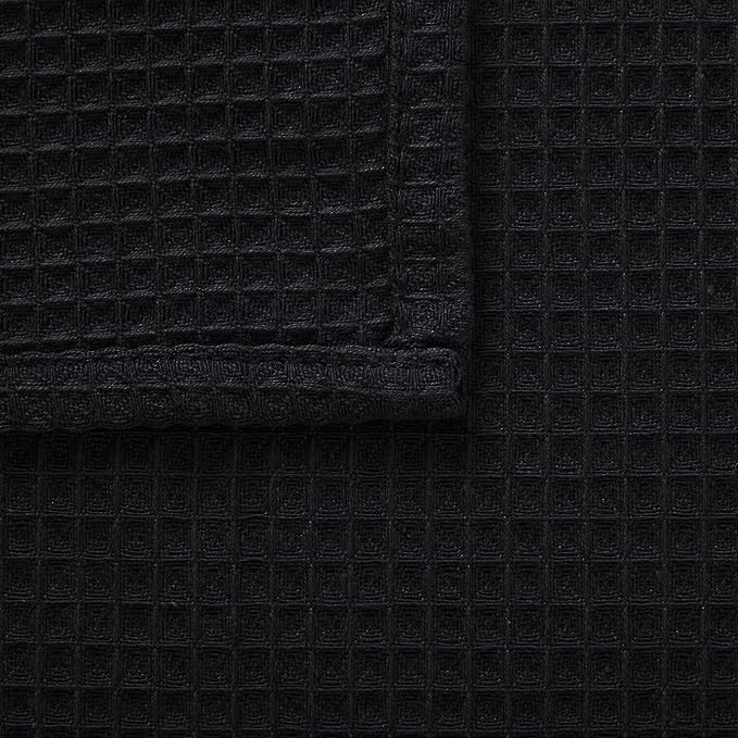 Encasa XO' Waffle Weave Face & Hand Towels – 12"x12", Kitchen & Travel – Small - Image 5