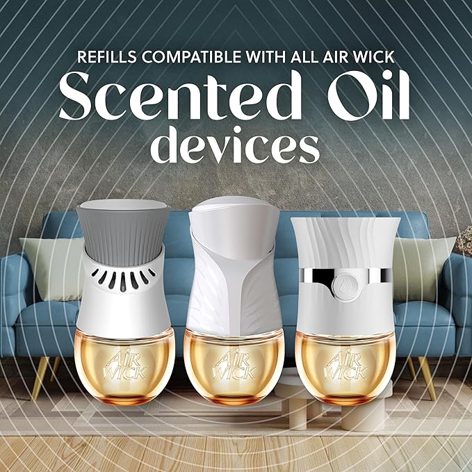 Air Wick Plug In Advanced Scented Oil, Glistening Snow Frosted Mint, - Image 6