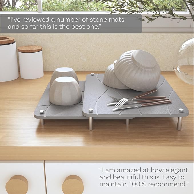 Nested Dish Drying Stone Mat - Image 8