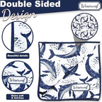 WESERWEF Design Microfiber Glasses Cleaning Cloth – Premium Cleaning Cloth - Image 3