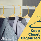 Lifemaster Plastic Clothes Hangers – Heavy Duty Hanger Set, - Image 5
