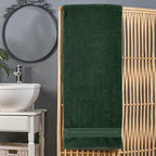 Elegant Comfort Three Line Popcorn Extra Large Luxury Bath Towel - Image 2