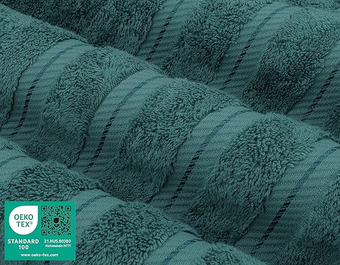 American Soft Linen 35x70 Jumbo Large Bath Towel, 600 GSM 100% Cotton Turkish - Image 2