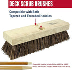 Weiler 44026 Heavy Duty Deck Scrub Brush - Image 4