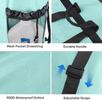 BALEINE 150L Laundry Bag Backpack, 900D Oxford Fabric Large Travel Laundry Bags - Image 6