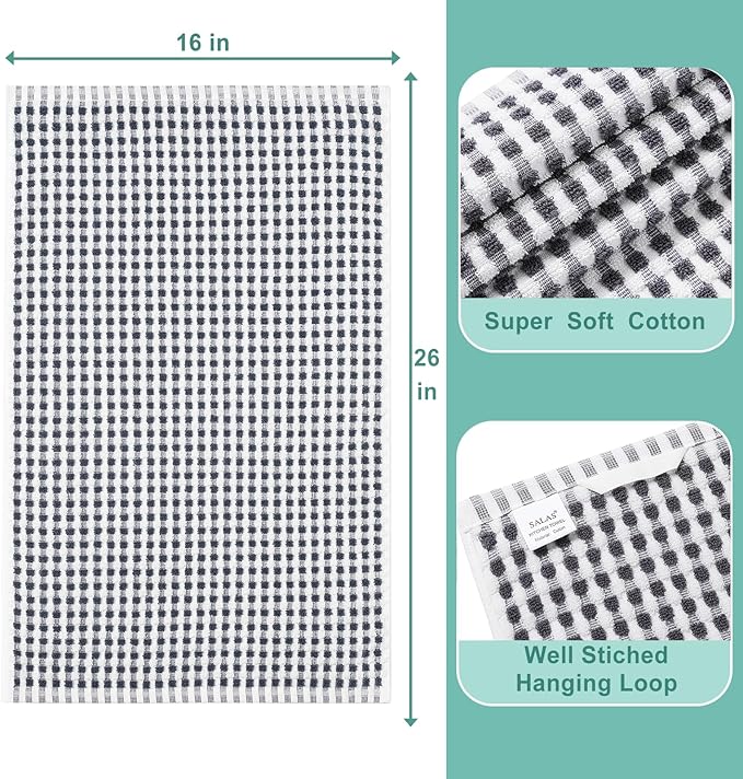 SALAS Cotton Dish Towels Cloths - Image 3