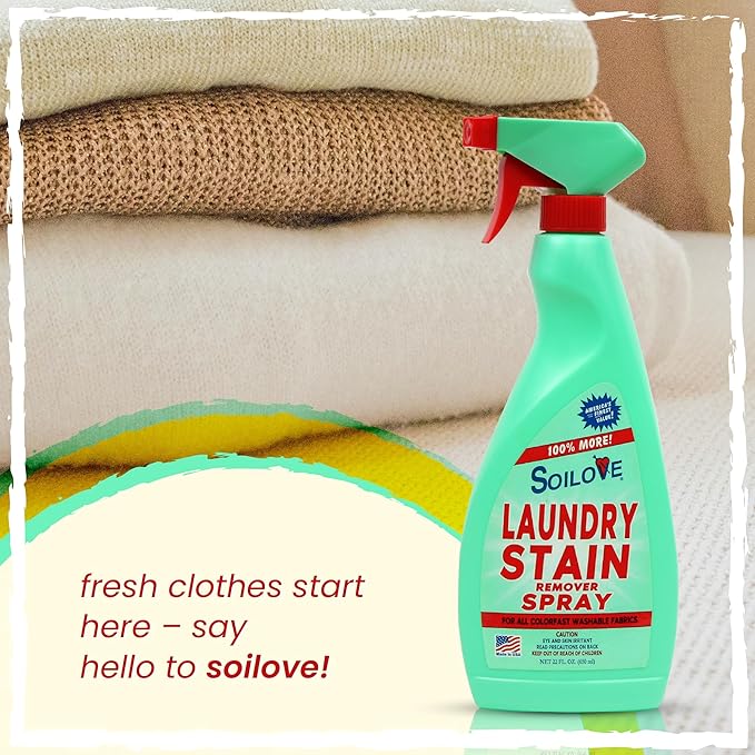 SOILOVE 22oz + Soilove 128oz Laundry Spot Remover - Image 7