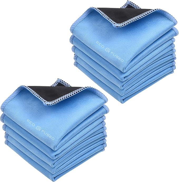 Microfiber Cleaning Cloths by Eco-Fused