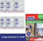 Hefty Shrink-Pak Large Travel Bags - Image 4