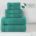 Elegant Comfort Luxury 6-Piece Towel Set, Premium Soft 100% Turkish Cotton - Image 5