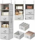 Vailando 6-Shelf Hanging Closet Organizer by Vailando