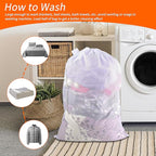 Polecasa Extra Heavy Duty Large Diamond Mesh Laundry Bags - Image 6