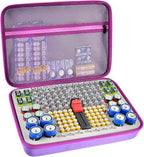 Battery Organizer Storage Holder, 150+ Batteries Storage Containers Box by GWCASE