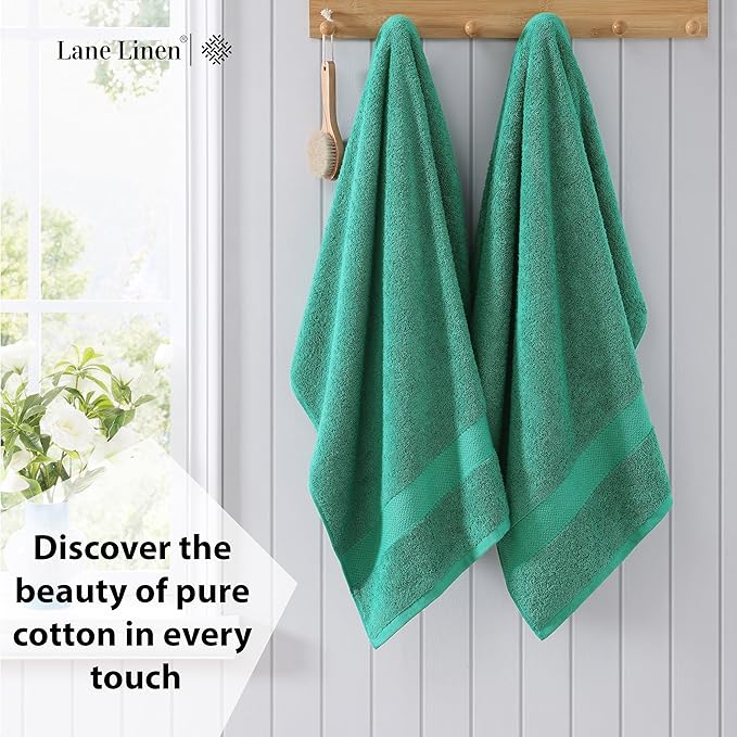 LANE LINEN Bath Towels Pack of 4 - Image 3