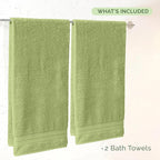Elegant Comfort Three Line Popcorn Towel Set - Image 4