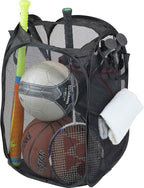 Simple Houseware Mesh Pop-Up Laundry Hamper Basket - Image 4