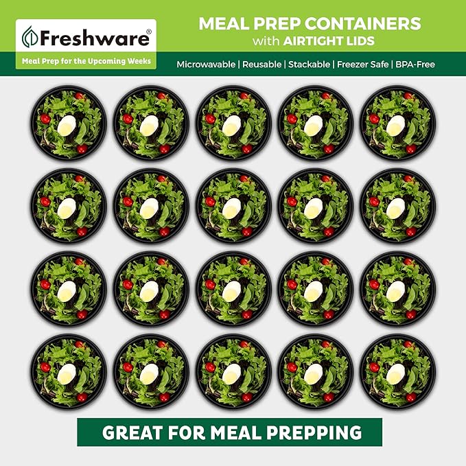 Freshware Meal Prep Containers - Image 3