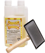 Sheepskin Cleaning Kit: Brush + Shampoo Bundle by CleanSheep