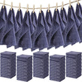Newwiee 100 Pcs Washcloths Bulk Quick Drying Bathroom Wash Clothes 12 x 12 Inch by Newwiee