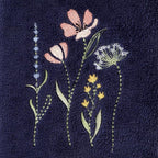 SKL Home Wildflower Field 100% Cotton Embroidered 2pc Hand Towel Set, Decorative - Image 2