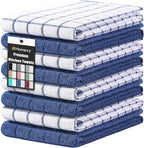 Homaxy Premium Cotton Kitchen Towels 16"x 28", Large Natural Ring Spun 390 GSM by Homaxy