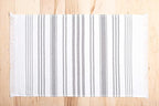 Sticky Toffee Hand Towels for Bathroom Set of 2 – 28x16 in White and Gray - Image 5