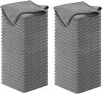Microfiber Cleaning Cloth Grey by USANOOKS