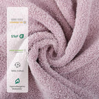 SEMAXE Bath Towel Set, 100% Cotton Absorbent Bathroom Towels - Image 3
