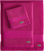 Lacoste Heritage 100% Supima Cotton Wash Cloth, Premium Super Soft Bath Towel - Image 5