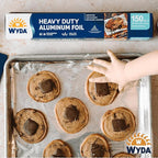 Wyda Heavy Duty Aluminum Foil – 150 Sq Ft |Strong Food-Grade - Image 4
