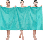 American Soft Linen 35x70 Jumbo Large Bath Towel, 600 GSM 100% Cotton Turkish by AmericanSoftLinen