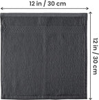 Utopia Towels 12 Pack Premium Wash Cloths Set, 12 by 12 Inches, 100% Cotton - Image 2
