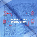 Infinitee Xclusives Blue Hand Towels - Image 7