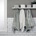 SKL Home Distressed Leaves 100% Turkish Cotton Premium 2-Piece Hand Towel Set - Image 9