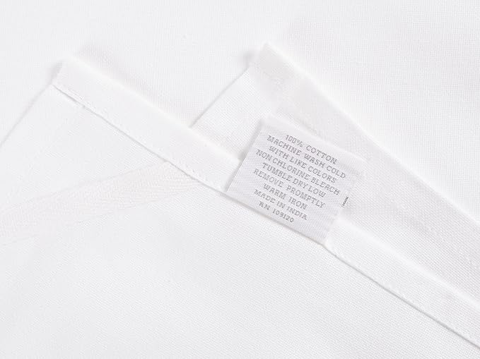 KAF Home White Kitchen Towels, 10 Pack, 100% Cotton - Image 4