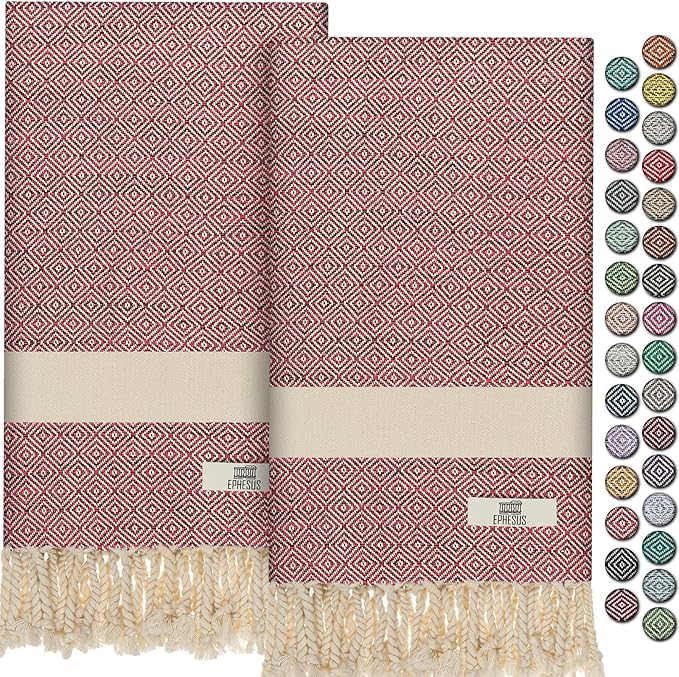 Turkish Hand Towels by EPHESUSTOWELS