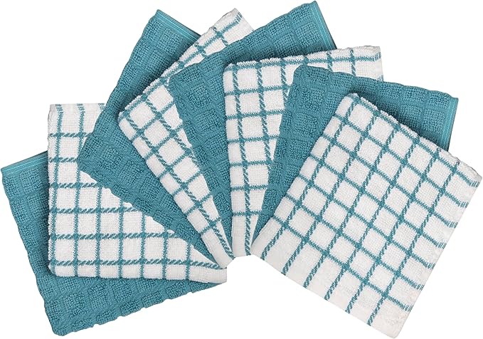 Bumble Dish Cloths | 12" x 12" | 100% Cotton Kitchen Towels | 405 GSM | Soft - Image 2