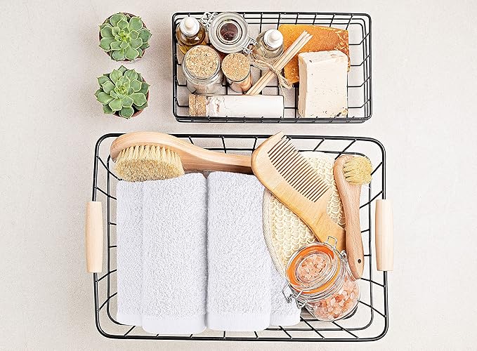 Utopia Towels 24 Pack Cotton Washcloths Set, 100% Ring Spun Cotton, Highly - Image 5