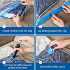 15-Pack Variety Vacuum Storage Bags - Image 6