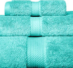 SUPERIOR Solid Egyptian Cotton Towel Set, Hand Towel 20” x 30”, Bath Towel 30” - Image 4