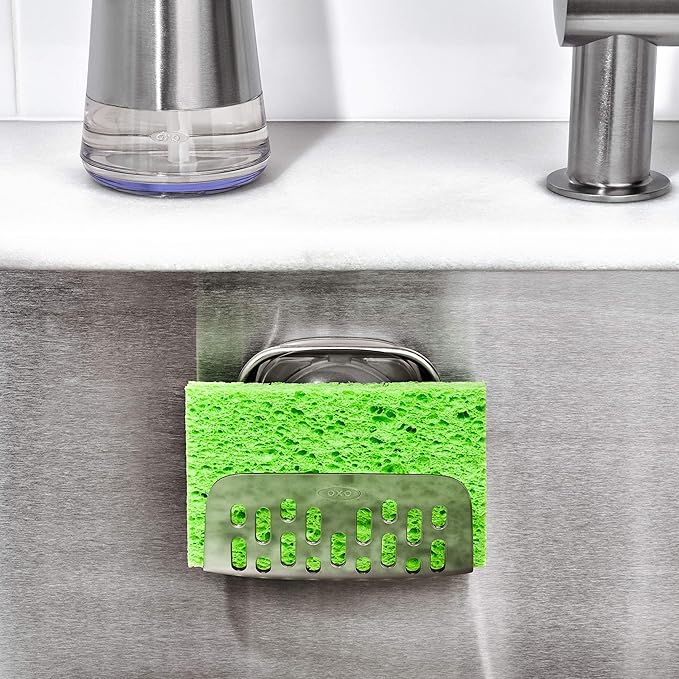 OXO Good Grips Stronghold Suction Sponge Holder - Image 11