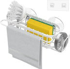 Cisily Kitchen Sink Caddy Sponge Holder in The Sink, Stainless Steel Kitchen - Image 3